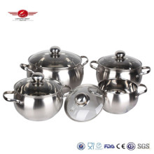 Lovely Drum Shape Ice Pot/Soup Pot Stainless Steel